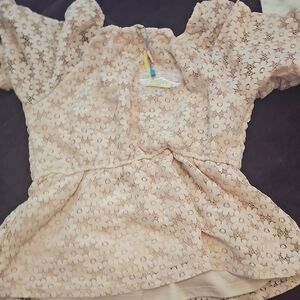 Hayden Cream Lace Top